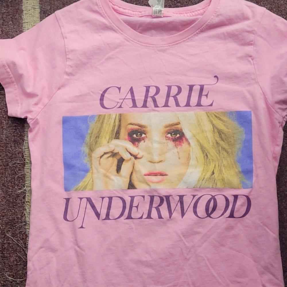 CARRIE UNDERWOOD CRY PRETTY TOUR SHIRT AUTHENTIC